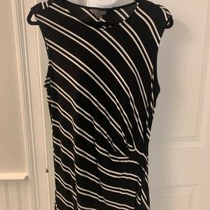 Vince Camuto Asymmetrical Sleeveless Top 1X